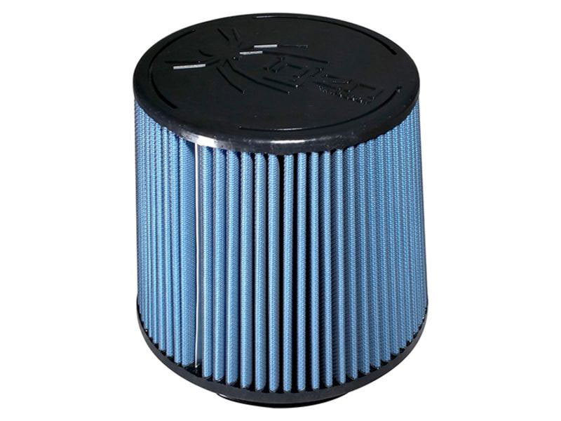 Injen NanoWeb dry air filter for engines, 6-inch base, 8.5-inch height, 7-inch top OD, drop-in replacement for improved airflow