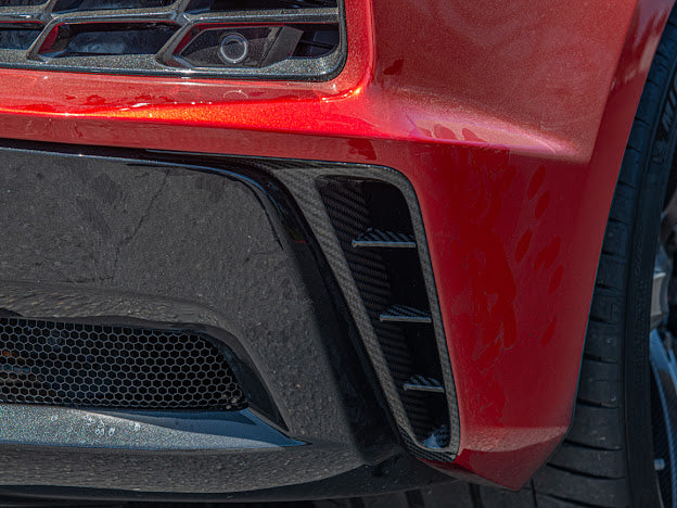 2023+ CHEVROLET CORVETTE C8 Z06 |REAR DIFFUSER SIDE VENT COVER PAIR