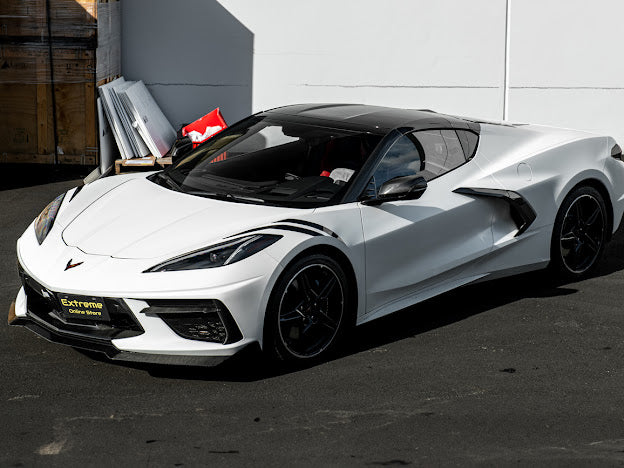 2020+ CORVETTE C8 | CARBON FIBER REPLACEMENT MIRROR COVERS PAIR