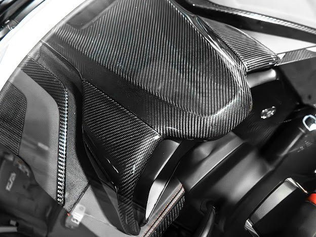 2020+ CHEVROLET CORVETTE C8 CARBON FIBER UPPER DASH INSTRUMENT PANEL FULL COVER KIT