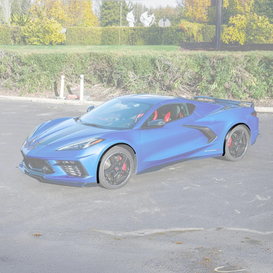2020+ CHEVROLET CORVETTE C8 CARBON FIBER SIDE WHEEL FENDER PAIR