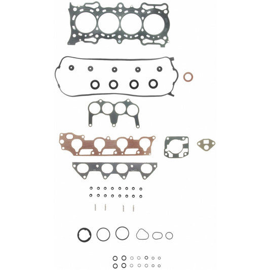 Fel-Pro Honda Accord HS 9958 PT-2 PermaTorque engine cylinder head gasket set showing multiple gaskets and sealing surfaces.