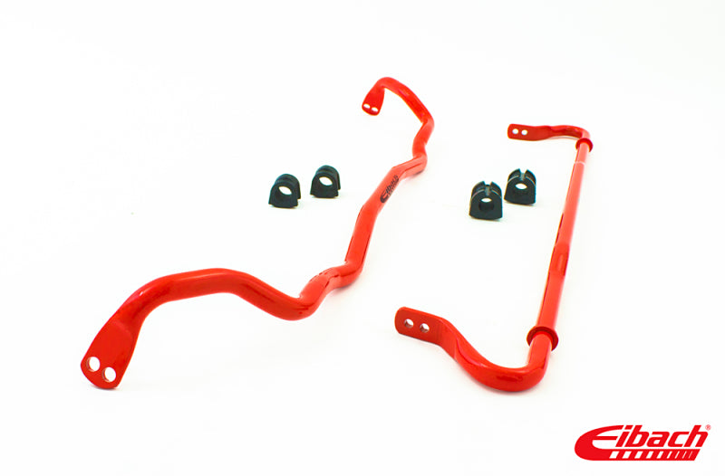 Eibach 28mm front and 16mm rear sway bars for BMW 335i F30 and 435i F32, performance anti-roll kit with metal sway bar components.