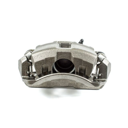 PowerStop front left OE brake caliper with bracket for 2003-2007 Honda Accord, automotive part for braking system repair.