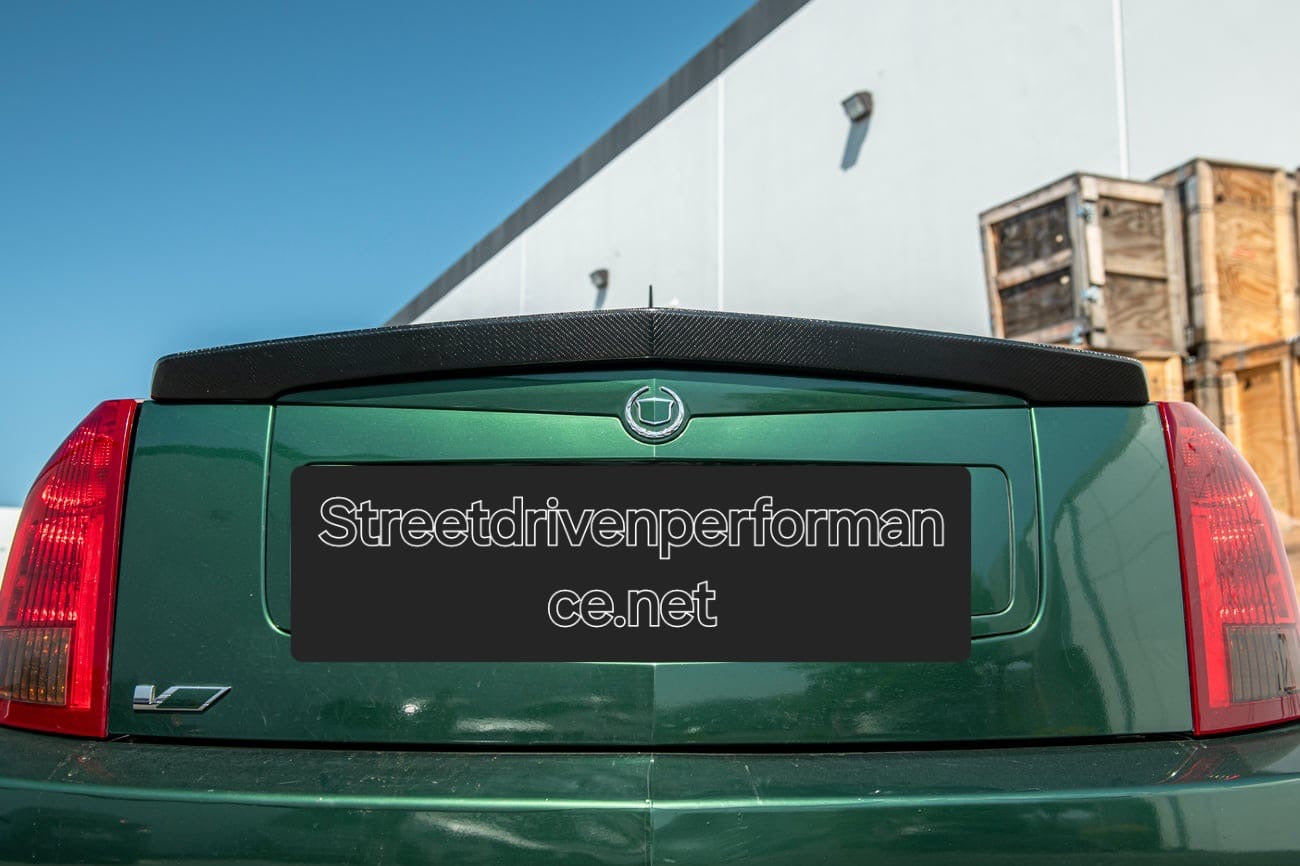 2003-2008 Cadillac CTS-V, V1 | SDP Performance Style CARBON FIBER Wickerbill Spoiler Wing