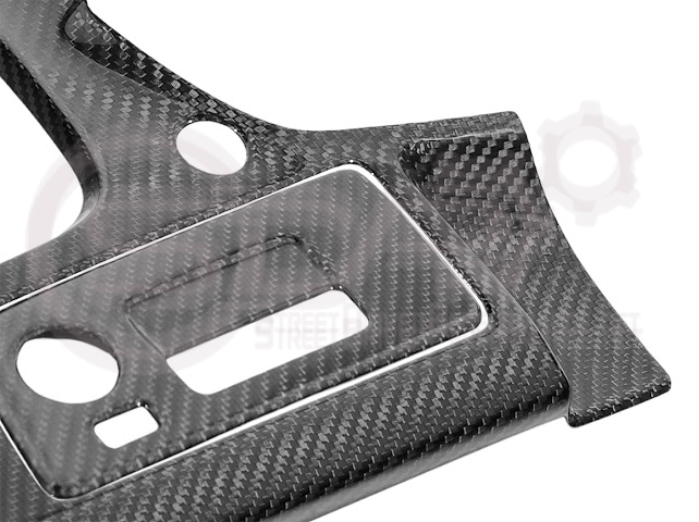 2014-2019 CHEVROLET CORVETTE C7 | DRY CARBON FIBER PASSENGER SIDE DASHBOARD AIR DUCT VENT PANEL COVER
