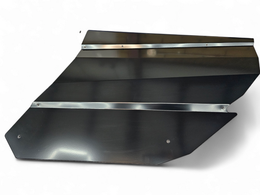 Elektric Off Road Can Am X3 Maverick Volt 4-seat off-road vehicle doors, black and rugged, with handles and hinges visible.