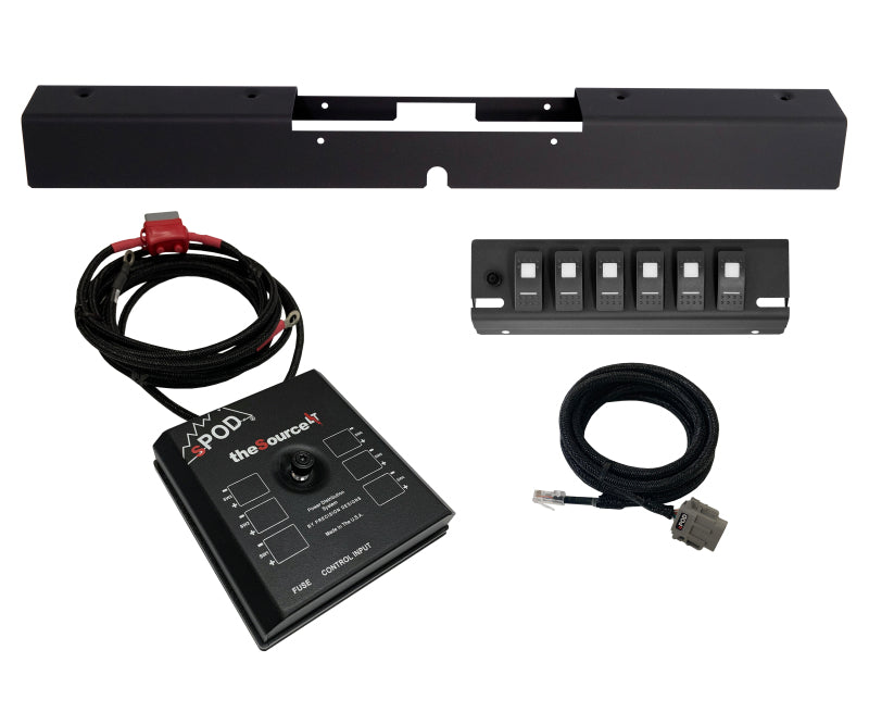 sPOD 03-06 Jeep Wrangler TJ/LJ SourceLT w/ Amber LED Switches
