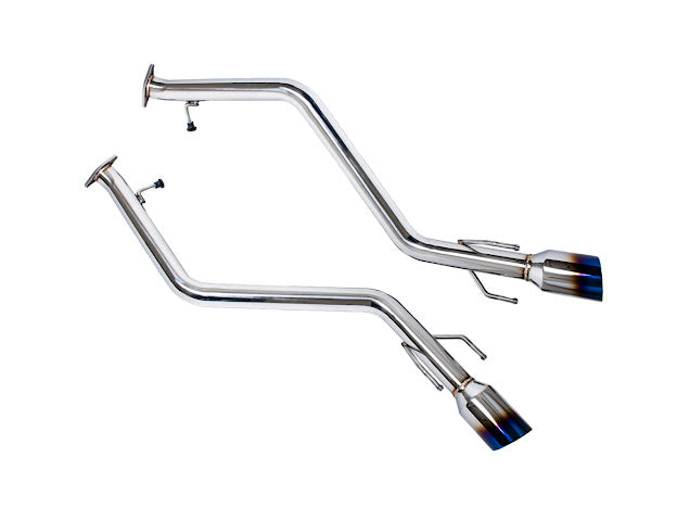 2021-PRESENT LEXUS IS300 IS350 MUFFLER DELETE AXLE BACK BURNT TIPS EXHAUST PAIR