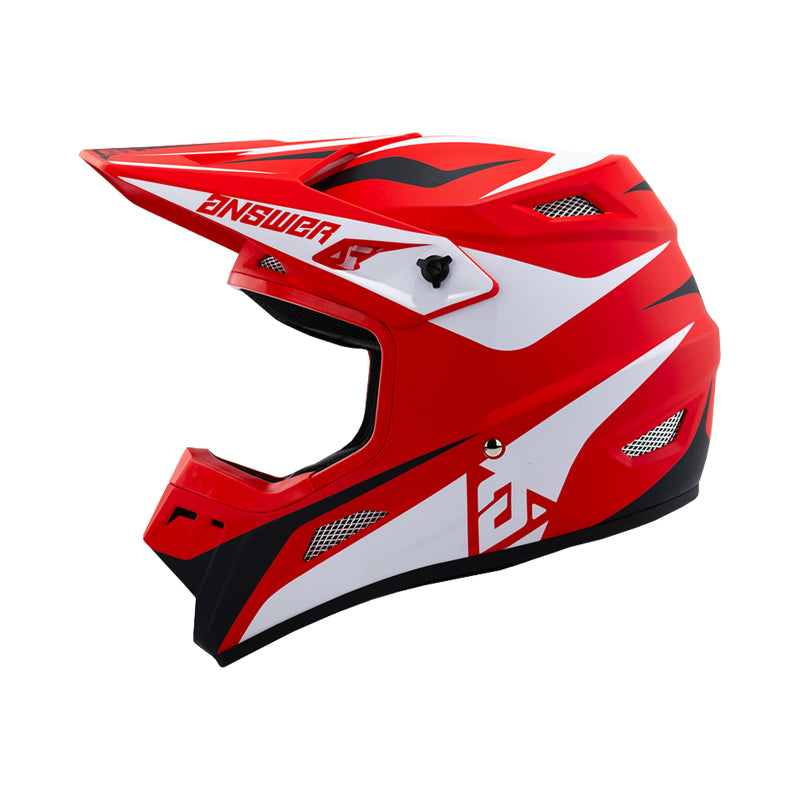 Answer 26 AR1 Mototown Helmet Glossy Red/White/Black - 2XL