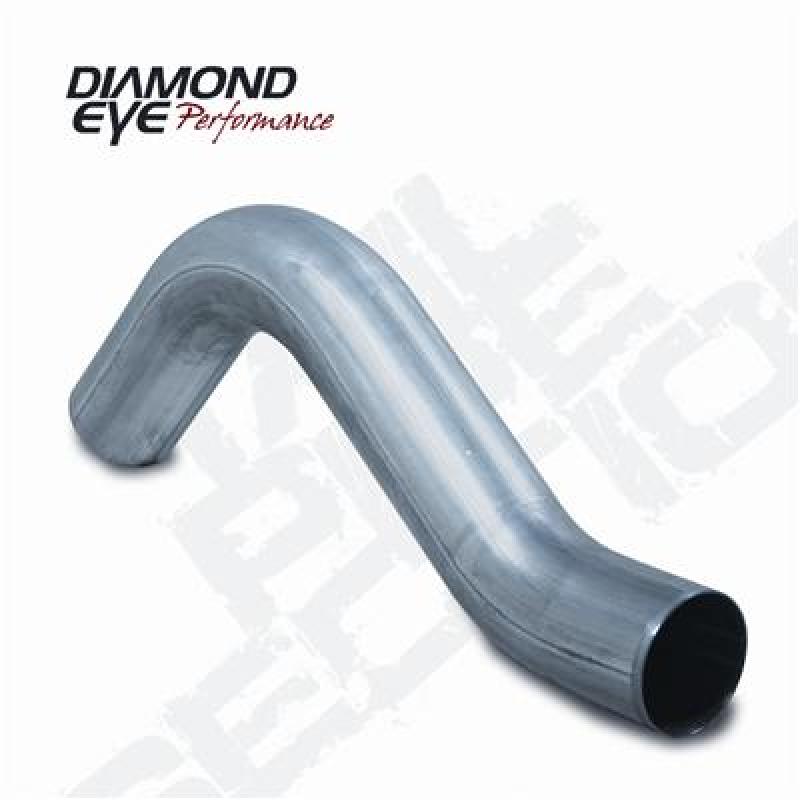 Diamond Eye Performance 5-inch tail pipe for Ford 94-97 Corsa SS turbo off-road kit, single goes in off-road exhaust pipe.