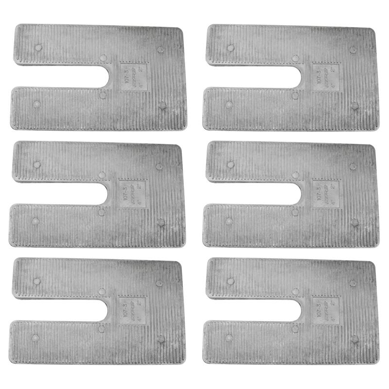 Moog 6-1/2 inch long wedge caster change alignment kit with 2-degree caster wedge for vehicle suspension adjustment.