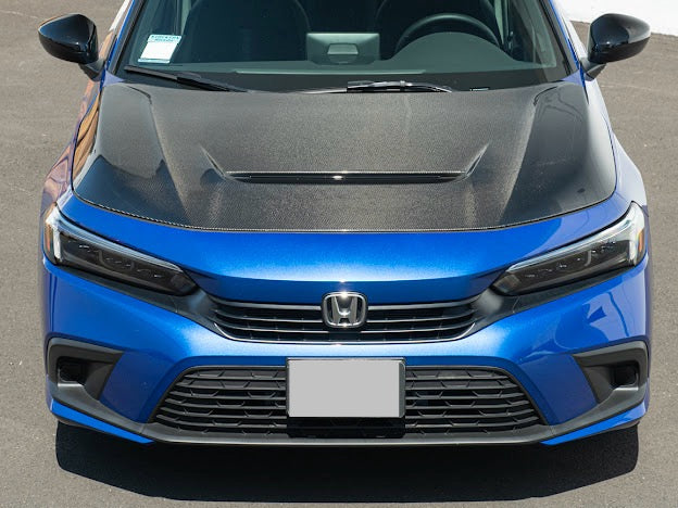 2022-UP HONDA CIVIC |TYPE-R CONVERSION PACKAGE CARBON FIBER FRONT VENTED HOOD