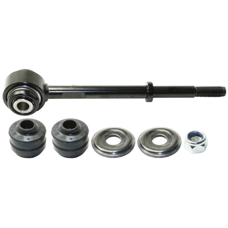 Moog Ford F-250 Super Duty front stabilizer bar link kit with sway bar endlinks for improved vehicle stability.