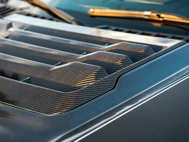 2017-2020 FORD F-150 RAPTOR | STREET SERIES PACKAGE CARBON FIBER HOOD VENT REPLACEMENT