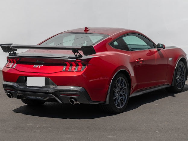 2024-Up Ford Mustang S650 | GT Style CARBON FIBER Rear Bumper Diffuser