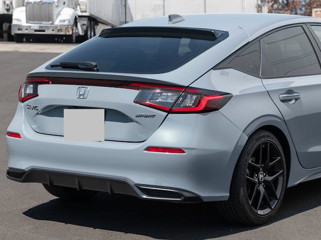 2022-UP HONDA CIVIC HATCHBACK | JDM STYLE REAR ROOF WINDOW VISOR