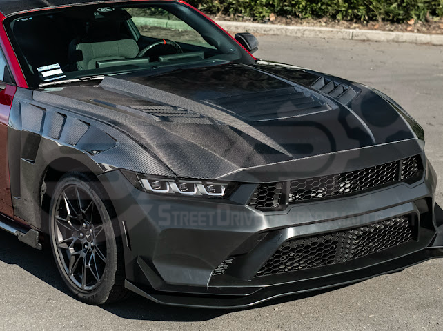 2024-UP FORD MUSTANG S650 | S650 GTD STYLE FULL CONVERSION FRONT BUMPER KIT