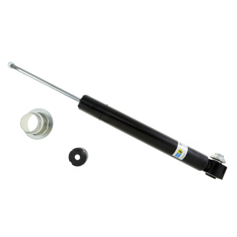 Bilstein B4 OE replacement rear twin-tube shock absorber for BMW 528i, 530i, 550i models from 2011 to 2015.