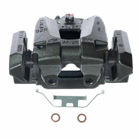 PowerStop OE rear left brake caliper for BMW 550i GT 2010-2015, autospecialty brake caliper with detailed components visible