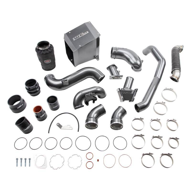 Wehrli 07.5-10 Chevrolet 6.6L Duramax LMM Stage 3 High Flow Bundle Kit - Cat Yellow