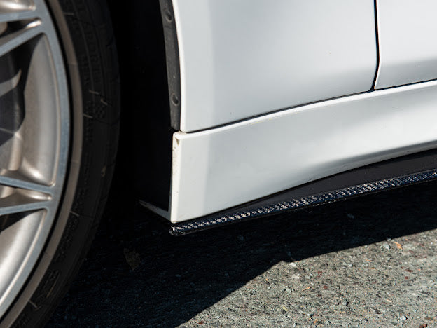 2015-2020 BMW F82 / F83 M4 | M-Performance Style CARBON FIBER Side Skirts Extension Rocker Panel Ground Effects