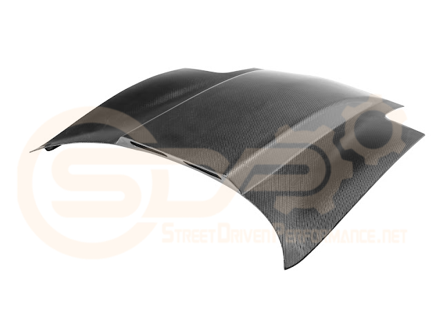*IMPERFECTION / DISCOUNTED* 1997-2004 CHEVROLET CORVETTE C5 CARBON FIBER FRONT COWL HOOD