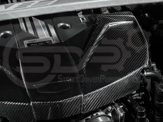 2022-UP CADILLAC CT5-V BLACKWING | DRY CARBON FIBER REPLACEMENT FRONT ENGINE COVER