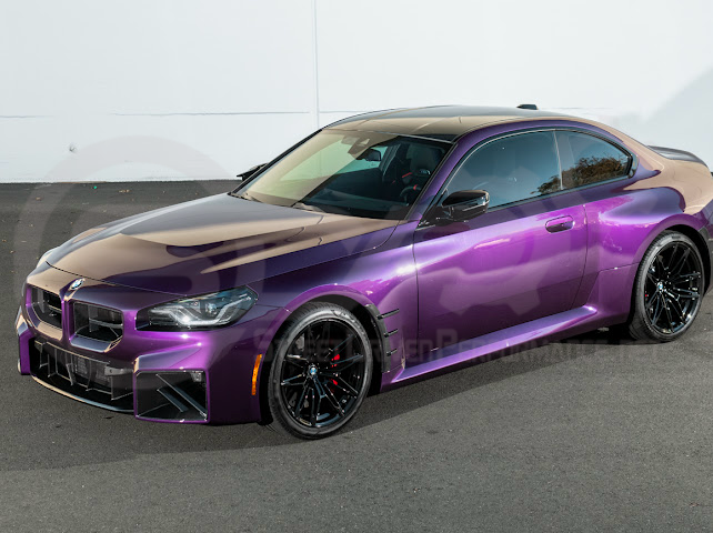 2023-UP BMW G87 M2 | DRY CARBON FIBER ADD-ON FENDER WHEEL ARCH TRIM FRONT & REAR PAIR