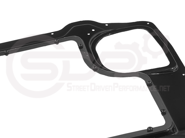 2024-PRESENT CORVETTE C8 CONVERTIBLE E-RAY| HTC EXPOSED ENGINE BAY PANEL COVER REPLACEMENT (CARBON FIBER / CARBON FLASH)