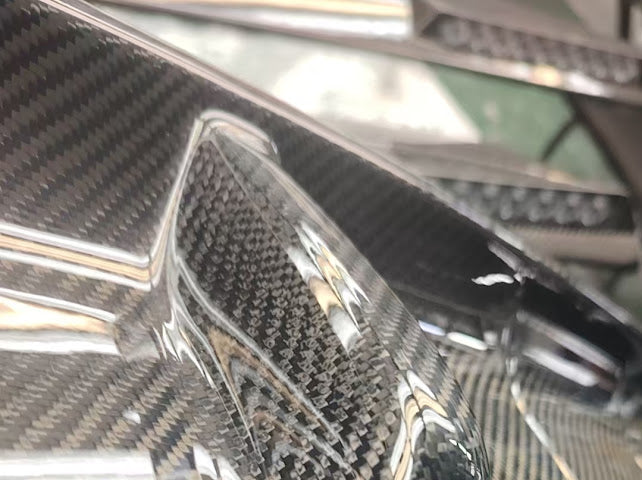 *IMPERFECTION / DISCOUNTED* 2008-2009 PONTIAC G8 CARBON FIBER GXP STYLE REAR DIFFUSER