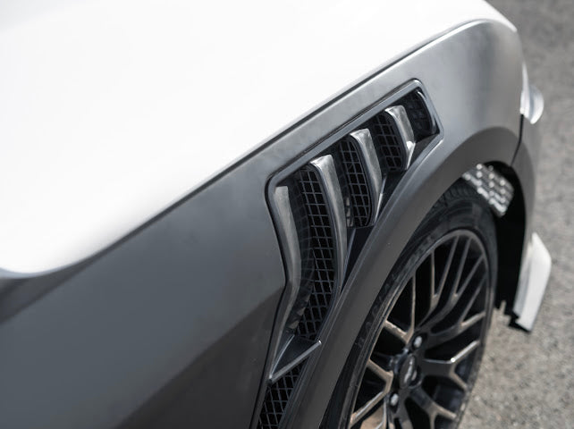 2018-2023 FORD MUSTANG | GT350 STYLE FRONT SIDE VENTED FENDERS