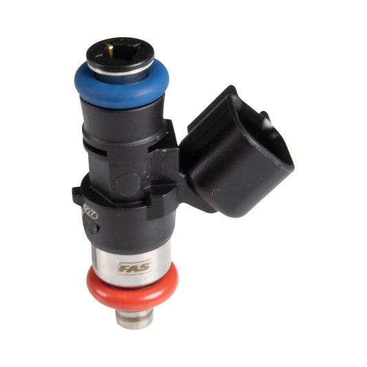 FAST Precision Flow LS7 Style Fuel Injector set of 8, 35lb/hr, for 8-cylinder engines, with metal body and electrical connectors.