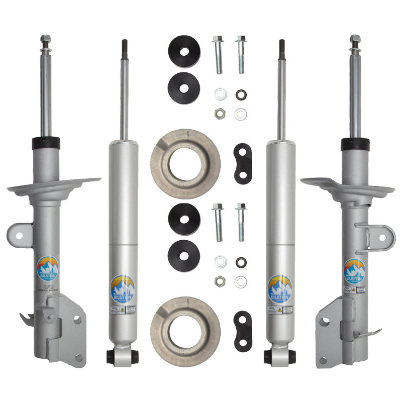 Bilstein B8 TerraSport lift kit shocks and struts for 2022-2024 Subaru Forester, 1.6-inch lift height, durable suspension components.