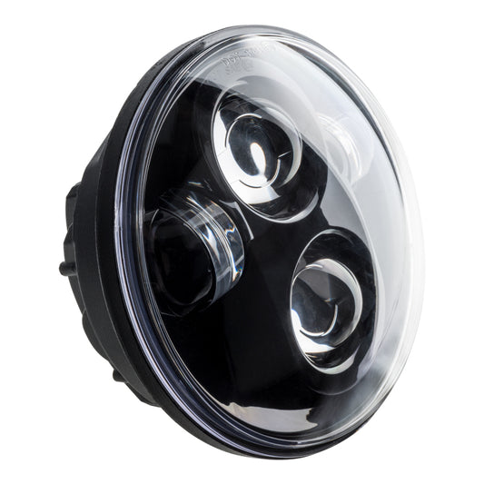 Oracle 5.75-inch 40W LED headlight in black for vehicle lighting, featuring durable construction and bright illumination.