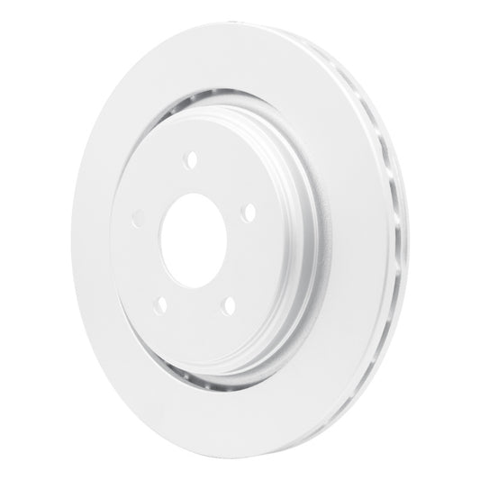 DFC Chevrolet Corvette rear brake rotor with high-carbon alloy and geomet coating, OE cryo-treated for enhanced performance.