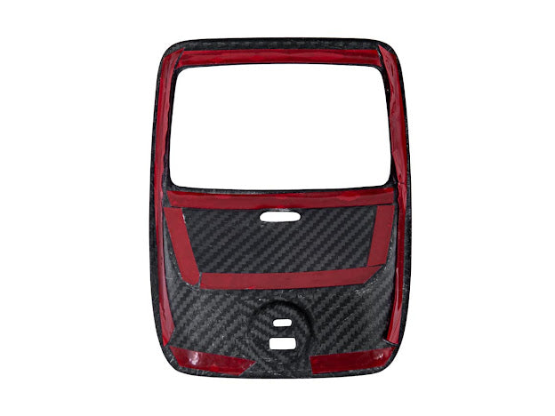 2021-Up Ford Mustang Mach-E |INTERIOR Carbon Fiber Rear AC Outlet Panel Cover