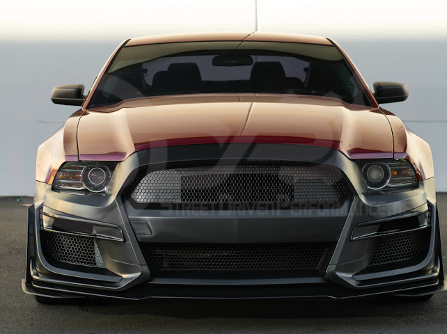 2010-2014 FORD MUSTANG | S550 GT500 STYLE FRONT BUMPER REPLACEMENT