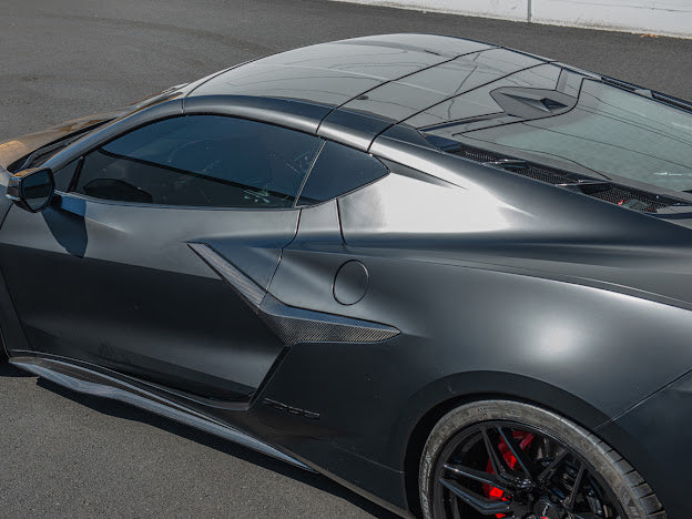 2023+ CORVETTE C8 E-RAY / Z06 | CARBON FIBER DOOR SCOOP