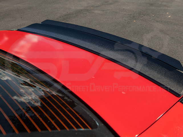 2008-2009 PONTIAC G8 | CARBON FIBER REAR TRUNK LID WICKERBILL SPOILER WING