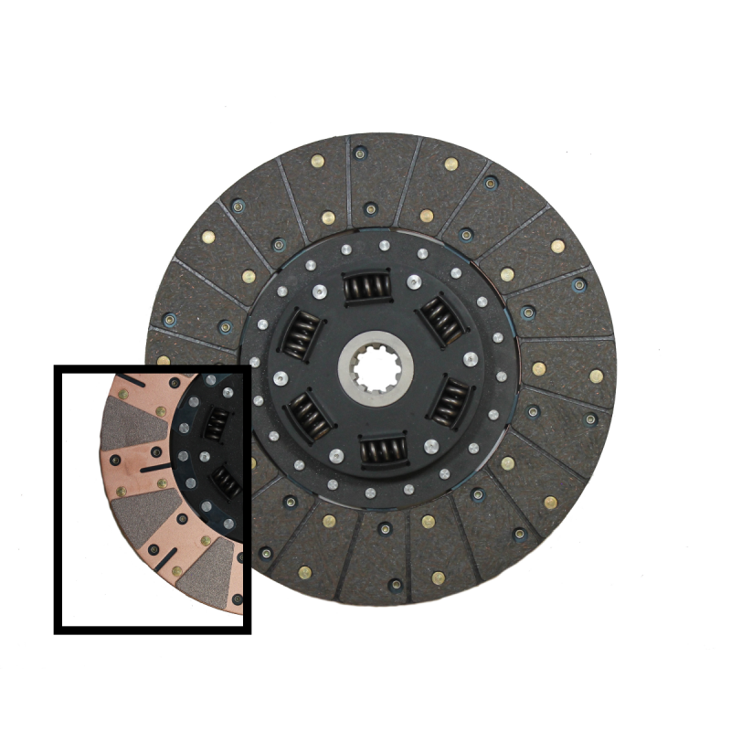 McLeod Disc 10.5 X 1 X 23 Metric Spline Org/Ceramic Facing Dual Performance