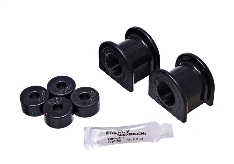 Black Energy Suspension sway bar bushing kit for 1996-2009 Toyota 4Runner front suspension, includes multiple bushings and mounting hardware.