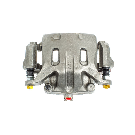PowerStop front left OE brake caliper and bracket for Infiniti G35 2005-2007, automotive part with mounting hardware
