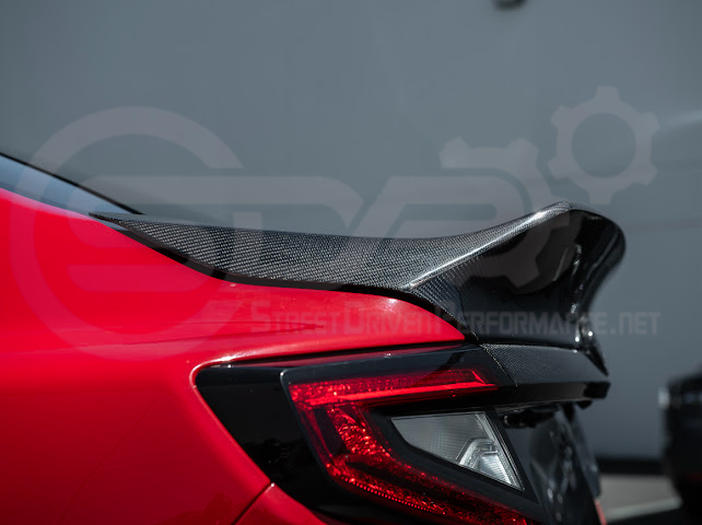 2022-Up Subaru WRX | JDM Style Carbon Fiber Rear Trunk w/ Integrated Spoiler Wing