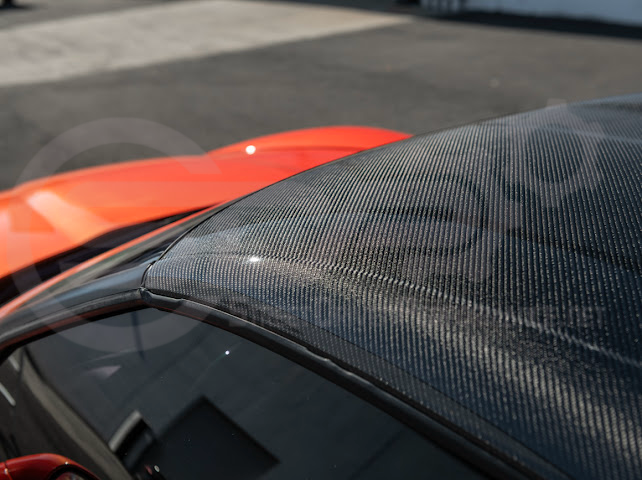 *IMPERFECTION / DISCOUNTED* 2005-2013 CORVETTE C6 | CARBON FIBER TOP TARGA ROOF PANEL