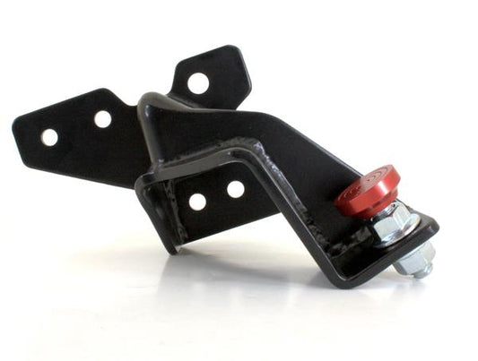 GrimmSpeed brake master cylinder brace for 2008+ Subaru WRX, STi, Impreza, and 2008-2009 LGT, shown installed on engine bay.