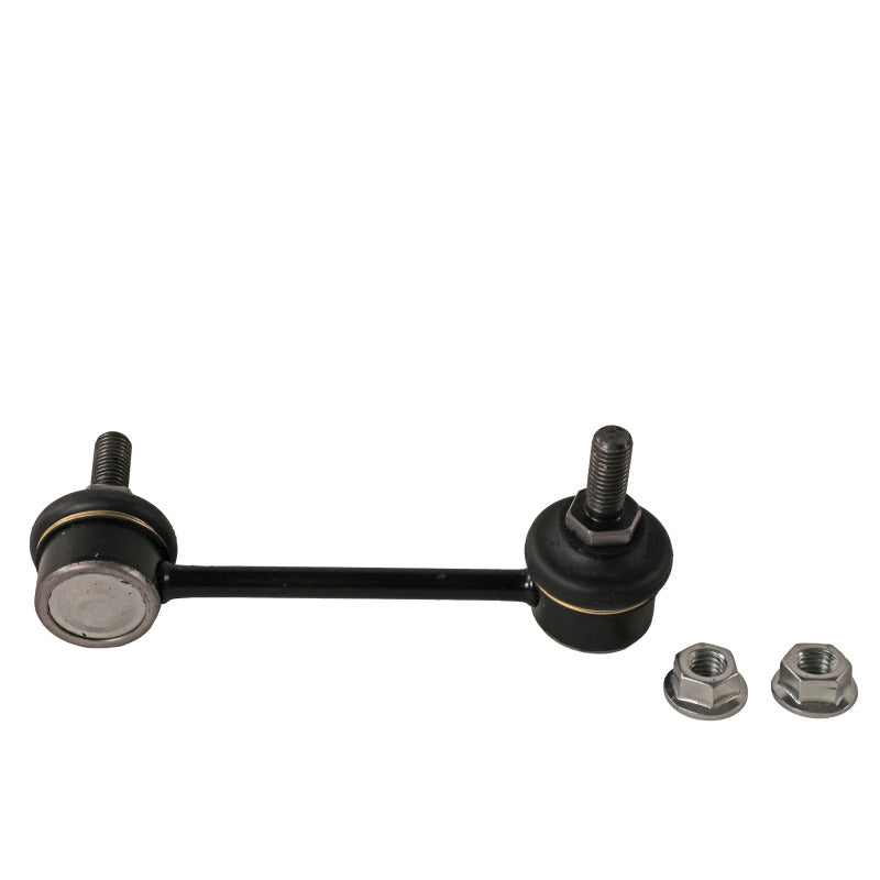 Moog rear left sway bar endlink kit for Honda CR-V 97-01, showing the metal link with bushings and connectors.