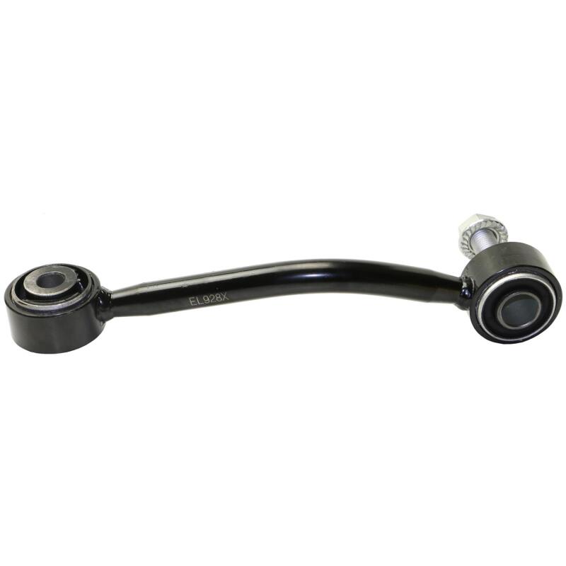 Moog rear right sway bar link for 2008-2018 Porsche Cayenne, showing the metal endlinks and bushings on the vehicle suspension.