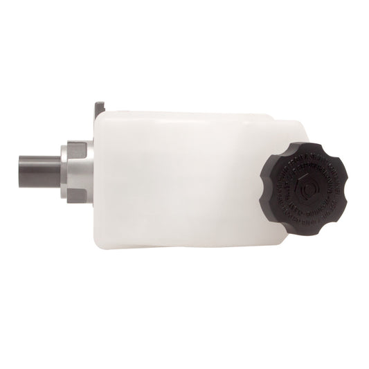 DFC 16-24 Cadillac CTS brake master cylinder, automotive part with metal body and attached brake line for vehicle braking system