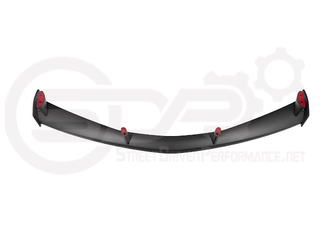 2020-Up Corvette C8 Stingray & Z51 |FaceliftedbRear Trunk High Wing Spoiler (Matte Black or Carbon Flash)